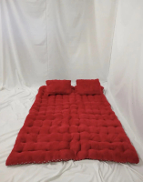 KASUR LANTAI BULU RASFUR KUALITAS PREMIUM SIZE 120 x 170, 160 x 70 TEBAL 6CM BONUS 2 BANTAL BISA COD