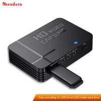 Ezcap 288 Standalone AV Video Recorder Grabber Card Box Analog to Digital AV Video Capture Record Card no PC Required