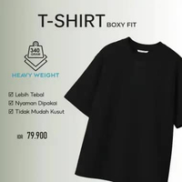 Aerostreet T Shirt Boxy Fit Variasi Veyron Ivory Man Kaos Tshirt FC1BA M Black