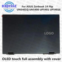 Original 14" OLED For ASUS Zenbook 14 Flip UN5401Q UN5400 UP5401 UP5401E Display panel touch LCD Screen full assembly with cover