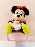 【震撼精品百貨】Micky Mouse_米奇/米妮 ~迪士尼吸盤絨毛娃娃毛巾架-米妮#75002