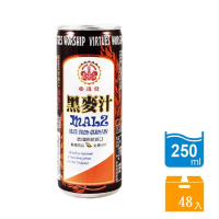 崇德發 易開罐黑麥汁250ml(2箱48罐)