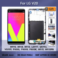 5.7" Brand new Display For LG V20 LCD Touch Panel Digitizer Assembly LS997 H910 H918 US996 LCD Screen