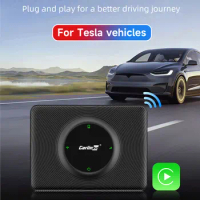 Carlinkit Wireless CarPlay Dongle Apple Car Play Wireless Android Auto Adapter For Tesla Model 3 Y BT Wifi Connect Spotify Waze