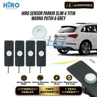 Hirodio Sensor Parkir Slim Mundur Mobil 4 Titik Grey & White