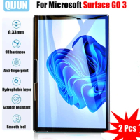 Tablet glass for Microsoft Surface Go 3 2021 Tempered film All-inclusive protector screen hardening crack resistant 2 Pcs