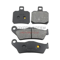 Front and rear brake pads disc brake pads for Suzuki motorcycle UH 125 K2/K3/K4/K5/K6 Burgman 2002-2006