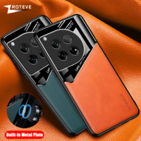 For OnePlus12 Case Zroteve PU Leather Car Magnetic Hard PC Cover For OnePlus 11 11R One Plus 12 12R OnePlus12R Phone Cases