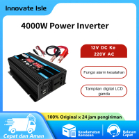 4000W Mobil Inverter 12V DC Ke 220V AC Power Converter LED Display Dual USB Pure Sine Wave  Mobil In