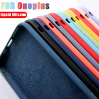 Original Liquid Silicone Case For Oneplus 11 10 Pro Shockproof Cover For One plus 1+ 10 Pro 11 Phone Case Protection Accessories