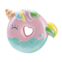 Kawaii Squishy Jumbo Donuts Food Squeeze Toys Soft Squishies Slow Rising Simulation Scented Stress Relief Toy for Kid Baby Gifts