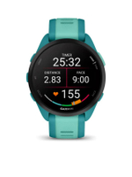 นาฬิกาข้อมือสมาร์ทวอทช์ยูนิเซ็กส์วิเคราะห์การวิ่ง Forerunner 165 Music Turquoise/Aqua
