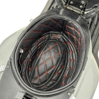 Lót cốp Vespa spin/ premia cách nhiệt may túi logo