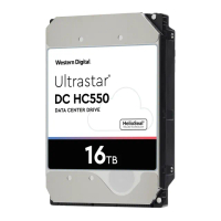 【WD 威騰】Ultrastar DC HC550 16TB 3.5吋 企業級內接硬碟(WUH721816ALE6L4)
