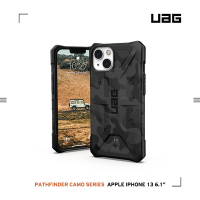 UAG iPhone 13 耐衝擊保護殼-迷彩黑