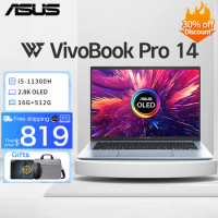 ASUS VivoBook Pro 14 Slim Laptop 11th Intel Core i5 11300H/R7-5800H/R5-5600H 16G RAM 512G SSD 2.8K Screen 14Inch Office Notebook