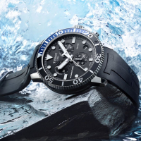 TISSOT天梭 官方授權 Seastar 1000 300米 海洋之星 雙色計時腕錶 禮物推薦 畢業禮物 45.5mm/T1204171705102