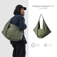 Bodypack Audagami 1.0 Tasuki Bag Tas Selempang Travel Kerja Kuliah Ringan Stylish - Olive