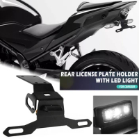 Motorcycle License Plate Holder Fender Eliminator For HONDA CBR500R CBR400R CBR 500R 2019 2020 2021 2022 CBR 500 R Tail Tidy LED