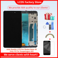 A+++ LCD For Xiaomi Redmi Note 4X LCD With Frame Screen For Redmi Note 4 Global Version LCD Display Only For Snapdragon 625