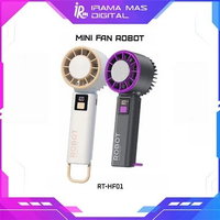 MINI FAN ROBOT RT-HF01 (PRO BLACK, WHITE) WHITE