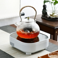 晟窯煮茶器全自動蒸汽家用玻璃煮茶壺黑茶白茶煮茶爐鐵壺
