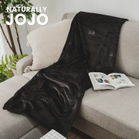 絲薇諾 NATURALLY JOJO法蘭毯/空調毯  (黑色-150x200cm)