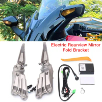 Motorcycle Accessories Electric Rearview Mirror Folding Bracket Kit For FORZA 125 250 300 350 For NSS 125 250 300 350 2018-2023