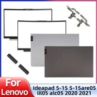 New For Lenovo Ideapad 5 15IIL05 15ARE05 15ITL05 15ALC05 ideapad 5-15 LCD Back Cover Front Bezel Hinges Rear Lid Top Back Case