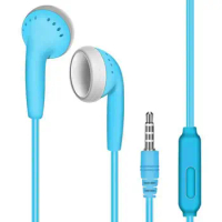 For PC Laptop 1.2m Stereo Super Bass For Mobile Phone In-line Contol In-ear Earphones Music Headset Wired Headphones Earbuds