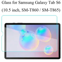 For Samsung Galaxy Tab S6 tempered glass screen protector SM-T860 SM-T865 10.5 inch film guard protection