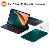 Xiaomi Mi pad 5 / 5 Pro 11" Magnetic Keyboard Case Original Mi Tablet 5Pro Pogo Pin Connect Xiaomi Mi Pad 5 pro Keyboard 11 inch