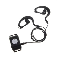 Mp3 For Swimming Waterproof MP3 Player With Earphone FM Mp3 For Surfing Wearing Type Earphone Clip M