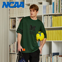 【滿額現折300】NCAA 短T 短袖 MICHIGAN 綠色 網眼 密西根 橄欖球衣 男 7325110372