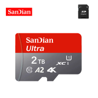 2TB 1TB Class 10 Memory Card 128GB SD Card 256GB Micro TF SD Card A2 V60 U3 TF Flash Memory Card For