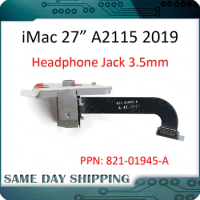 2019 New 821-01945-A for iMac 27 A2115 Audio Headphone Earphone Jack Flex Cable Connector Socket 3.5mm EMC 3194