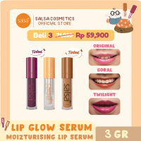 [PROMO] SALSA Lip Glow Serum - Moisturizing Serum Pelembap Bibir untuk Hidrasi Bibir Kering Gelap Pe