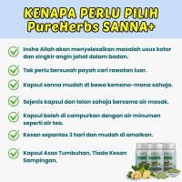 SANNA PUREHERBS EXTRAK DAUN SANNA, HALIA TUA DAN LEMON ORIGINAL HQ