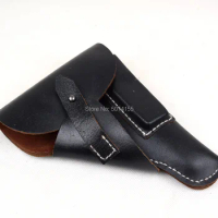 Replcia WWII German Black Leather Walther PPK Holster Color Black