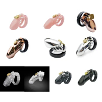 5 Colors CB6000S Short CB6000 Long Chastity Device With 5 size Penis Ring Cock Cage,Cock Ring,Chastity Lock Belt, Adult Game