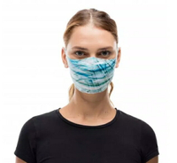 西班牙《ＢＵＦＦ》Filter Mask-Coolnet抗UV可替換濾網口罩(Makrana Sky Blue滄海明玥)