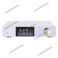 New DMP60 HIFI Network Music Player for AV Amplifier DSD512 PCM768 ESS9038PRO DAC Audio with MQA Dual HDD Music Streamer
