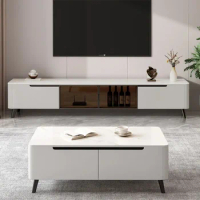 Modern Salon Pedestal TV Stands Sideboard Shelf Luxury TV Stands Cabinet Cabinet Mueble Tv Flotante Media Console Furniture