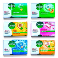 DETTOL Sabun Mandi 60g - Detol Sabun Anti-Bakteri Antiseptik Lawan Kuman Bau Badan Murah Ecer Grosir