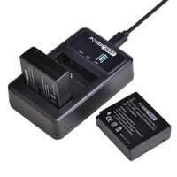 1Pc DMW-BLG10 BLG10 DMW-BLE9 BP-DC15 battery +LED Dual USB Charger for Panasonic LUMIX GF5 GF6 GX7 LX100 GX80 GX85