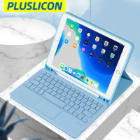 For iPad Air 4 Air 5 10.9 iPad Pro 11 2020 2018 Bluetooth-compatible iPad Keyboard Case Cover Wireless Keypad For iPad Pro 10.5