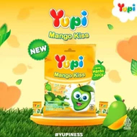 Gummy Mangga Keren: YUPI MANGO KISS 120 Gr Buat Nge Boost Mood! - Beli Banyak = Makin Murah!!!