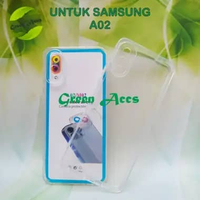 SILIKON ( SAMSUNG A02 ) CASE ANTI CRACK BENING / SOFTCASE / CASING SOFT HP HANDPHONE CASE SAMSUNG A0