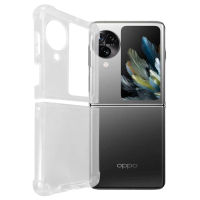 【Metal-Slim】OPPO Find N3 Flip TPU+壓克力 雙料透明防摔保護殼