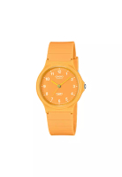 Casio Pop Series Men Analog Watch MQ-24B-9B Orange Resin Strap